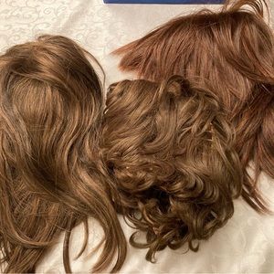 3-Wigs & Several hats